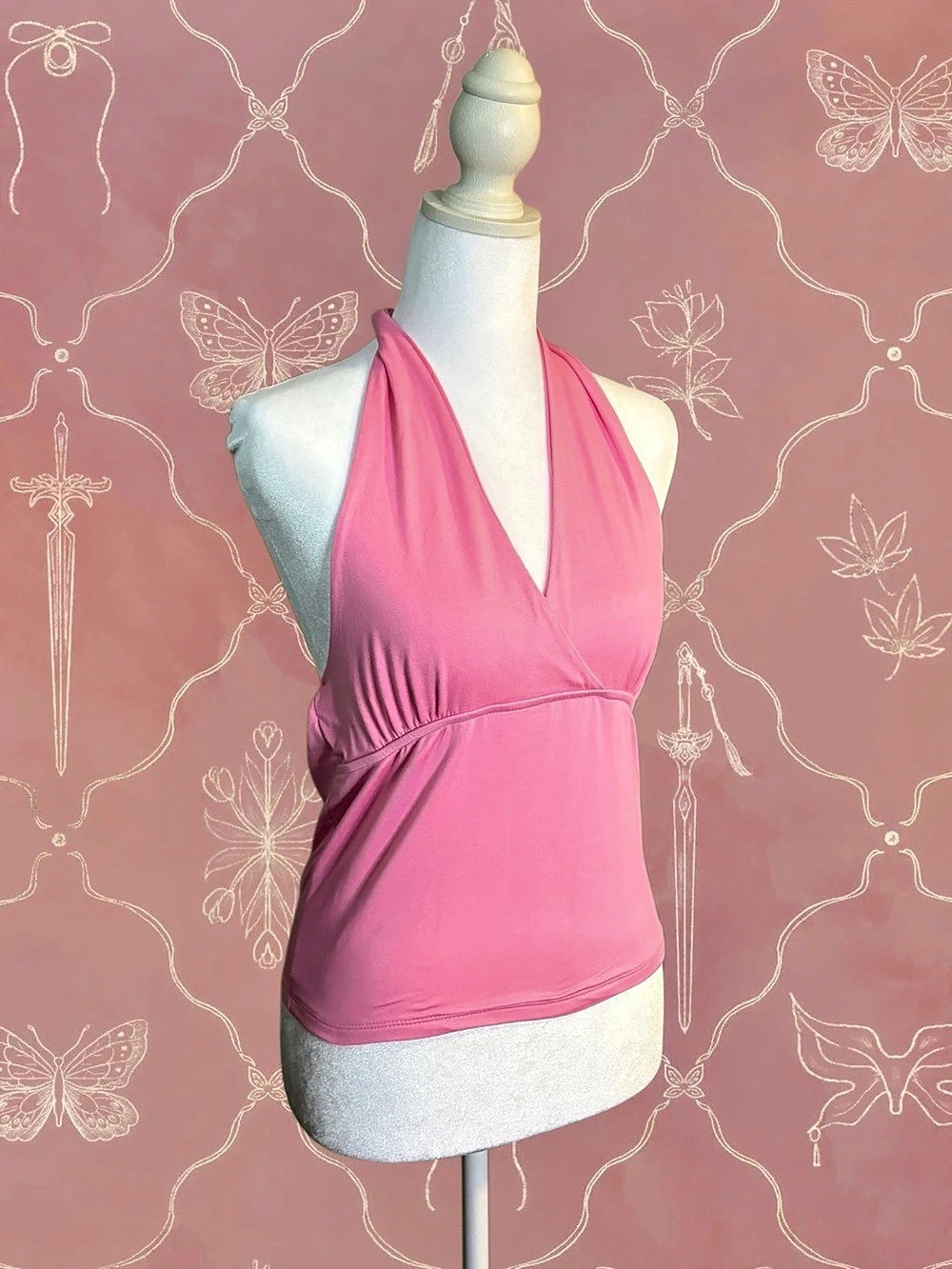 Hot Pink Halter Top